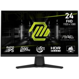 MSI 9S6-3BC41H-001 Monitor Gaming MAG 244F 23.6" (59.9cm) Full HD Rapid IPS 200Hz 0.5ms Negro