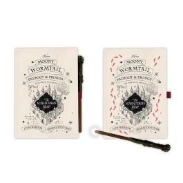 ERIK Cuaderno A5 premium + bolígrafo varita Mapa del Merodeador Harry Potter Precio: 15.49999957. SKU: B1JN9FXPYF