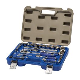 Irimo Juego Carraca 1/2 y 1/4 Pulg Vasos Hexagonales 1/2 (8-32mm) y 1/4 (4-13mm) 58 Piezas 129-58-4 Precio: 82.79000048. SKU: S7918425