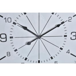 Reloj Pared Loft DKD Home Decor Dorado Blanco 3 x 60 x 60 cm