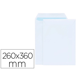 Liderpapel Bolsa Blanco 260x360 mm Papel Offset 100 gr Caja 250 Unidades Precio: 34.50000037. SKU: B1ARM86ZK3