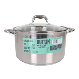 Olla de acero inoxidable 28 cm 10L Quttin New Caesar (2 Unidades) Olla de acero inoxidable 28 cm 10L Quttin New Caesar (2 Unidades)