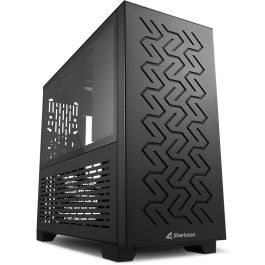 SHARKOON MS-Z1000 Caja PC mATX/ITX con Cristal Templado Negro