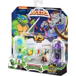 Figuras Leonardo vs Kraang - Akedo - Moose Toys Figuras Leonardo vs Kraang - Akedo - Moose Toys