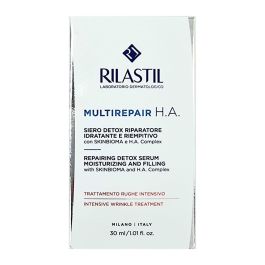 Rilastil MULTIREPAIR H.A. Suero Detox Viso 30 ml | Tratamiento Facial Hidratante Reafirmante Anti-polución