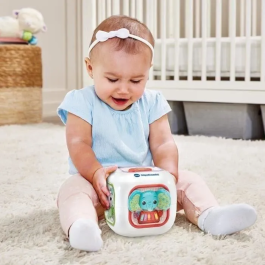 Vtech Baby Cubo Musical para Bebé con 4 Animales, 3 Modos de Juego y 6 Canciones