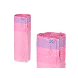 Arte Regal Bolsa Basura Autocierre Perfumada 30L 20Uds Rosa 55x55 cm