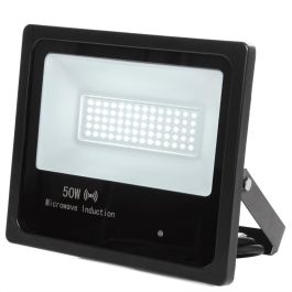 Foco Proyector LED 50W 6.000Lm 6000ºK IP65 Detector Movimiento Integrado 40.000H [1916-NS-HVFL50W-L-CW]