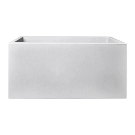 Elho 8711904499129 Jardinera Vivo Next Long 80 Gris L 78 x B 39 x H 38 cm 100% reciclado