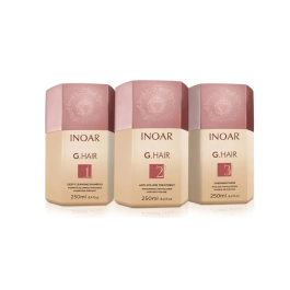 Inoar G-Hair Keratin Treatment Kit 3x250 mL Precio: 59.50000034. SKU: B17AGFW4NN