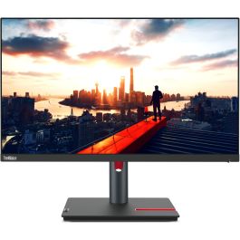 Lenovo P24h-30 Monitor 23.8" QHD LED IPS 60Hz 4ms HDMI DP USB-C Pivot Negro