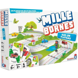 Dujardin MILLE BORNES Plateau Le Grand Classique, Juego de Mesa para 2-8 Jugadores, a partir de 5 años