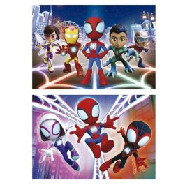 Puzzle 2x16 piezas spidey & his amazing friends