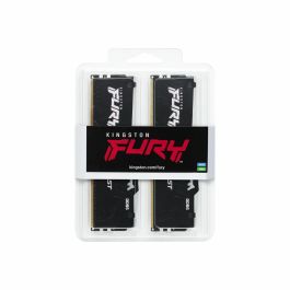 Kingston FURY Beast RGB Kit Memoria DDR5 16GB (2x8GB) 5200 MT/s para Gaming PC, Overclocking Intel XMP 3.0 & AMD EXPO, Disipador Negro/Blanco Kingston FURY Beast RGB Kit Memoria DDR5 16GB (2x8GB) 5200 MT/s para Gaming PC, Overclocking Intel XMP 3.0 & AMD EXPO, Disipador Negro/Blanco
