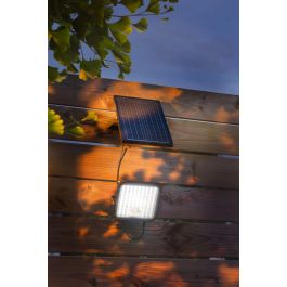 GALIX G2612 Proyector LED Solar, 2000 Lúmenes, con Detector de Movimiento y Mando a Distancia