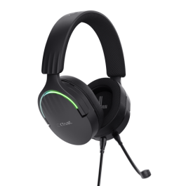 Trust Gaming GXT 490 Fayzo Auriculares Gaming USB 7.1 Envolvente, Micrófono Cancelación Ruido, RGB, Compatibles PC PS4 PS5 - Negros