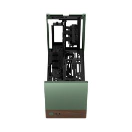 Fractal Design Terra FD-C-TER1N-03 Small Form Factor (SFF) Verde, Compatible con Mini-ITX, Aluminio y Nuez