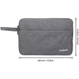 MANHATTAN Seattle Notebook Sleeve 14.5" wasserfest anthrazit
