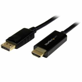 Adaptador DisplayPort a HDMI Startech DP2HDMM3MB 4K Ultra HD 3 m Negro Precio: 35.88999997. SKU: S55057855