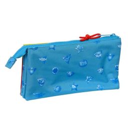 Portatodo Triple SuperThings Rescue force Azul 22 x 12 x 3 cm Portatodo Triple SuperThings Rescue force Azul 22 x 12 x 3 cm