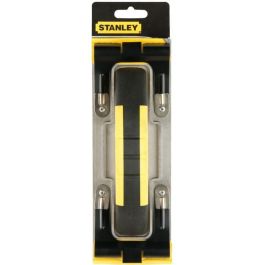 STANLEY Lijadora Manual 230x80mm de Aluminio Acanalado, Fijación Eficiente para Papel/Tela Abrasiva