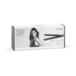 Babyliss Plancha de Pelo ST255E Smooth Styling Cerámica Iónica Turmalina 230°C Estuche Termorresistente Cable Giratorio 2.5m