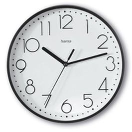 HAMA Reloj de Pared Salina, Negro