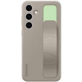 Samsung EF-GS926 Funda Standing Grip para Galaxy S24+, Carcasa con Soporte de Sobremesa, Gris Pardo, 6.7"