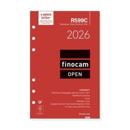 Recambio Agenda Anual (2026) Catalan Finocam R599C Open 500 117X181 Anualidad S/V Precio: 6.50000021. SKU: B1AC3M9HZN