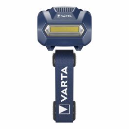 Varta h10 pro Linterna Frontal con 80 lúmenes, IPX4, Autonomía de 10 horas y Alcance de 12m. Cabezal Ajustable.