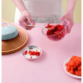 Quttin Cortador de Alimentos Manual con Tirador 500ml 14 x 10.5 cm (12 Unidades)