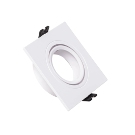 Aro Foco Downlight Rectangular Blanco Policarbonato 1xGU10 Precio: 2.50000036. SKU: B1BDP5KGP7
