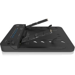 ICY BOX IB-2913MCL-C31 USB-C 3.2 Klon- und DockingStation für 2x M.2 NVMe/SATA SSD und 3.5"/2.5" HDD/SSD