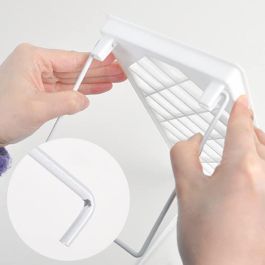 Confortime Estante Plegable de Cocina o Baño 34.5 x 13.8 x 15.5 cm - Maximiza tu espacio con diseño práctico y versátil (24 Unidades)