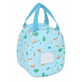 Neceser Infantil Safta Azul 19 x 22 x 14 cm Coches