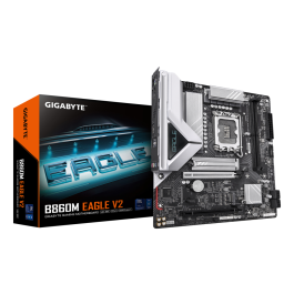 GIGABYTE B860M EAGLE V2 Placa base micro ATX Intel Core Ultra (Series 2) LGA 1851 DDR5 PCIe 5.0 LAN 2.5 GbE Precio: 139.79000046. SKU: B1GYTVRYEG