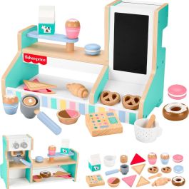 Fisher-Price Cafetería de Madera Hxv22 Juego de 20 Piezas para Preescolares Precio: 51.68999968. SKU: B1F3RLHZJC