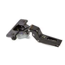 Salice Silentia+ Bisagra Decelerante Ø35mm Apertura 110º Acabado Titanio Cazoleta 13,5mm Codo Superacodado para Armarios/Muebles
