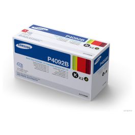 Samsung Kit de 2 Cartuchos de Tóner Negro Originales SU391A (CLT-P4092B) - 1500 págs. Compatible con CLP-310/315, CLX-3170 Series