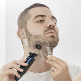 Plantilla para Afeitado de Barba Hipster Barber InnovaGoods Plantilla para Afeitado de Barba Hipster Barber InnovaGoods