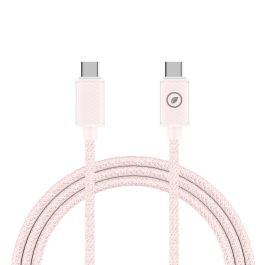 Cargador de Pared + Cable USB-C Muvit for Change Glass GaN Rosa