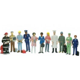 Miniland 27388 Juego Figuras Oficios y Profesiones Caja de 11 Unidades para Niños