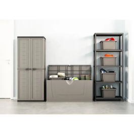 Keter Estante de almacenamiento Plus 75/5 - 75 x 32 x 176 cm - 5 estantes - Negro