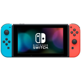 Nintendo Switch Consola con Joy-Con Rojo Neón y Joy-Con Azul Neón 45496453596