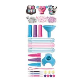 Clementoni 18872 Mini Laboratorios Bolígrafos Best Friends - Kit Creativo para Montar y Personalizar 3 Bolígrafos con Tintas de Colores