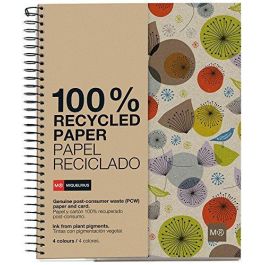 Bloc Miquelrius Eco Design Notebook 4 Micro.Tapa Dura A4 120H 80G Cuadric.5X5 Ecobirds Precio: 9.78999989. SKU: B147VG999Z