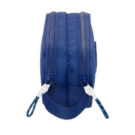 Bolso Escolar Portatodo Safta Doble F.C. Barcelona Navy Blue 80x210x60 mm Bolso Escolar Portatodo Safta Doble F.C. Barcelona Navy Blue 80x210x60 mm