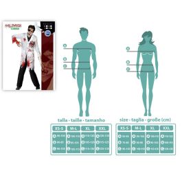 Disfraz Doctor Sangriento Hombre Adulto Zombie XL Disfraz Doctor Sangriento Hombre Adulto Zombie XL