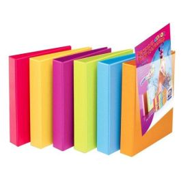 Carpeta Canguro Iberplas Pvc Fun Color A4 2 An.Mixtas 25Mm Col.Surt. (Set de 6) Precio: 34.89000031. SKU: B15DLJF4PF