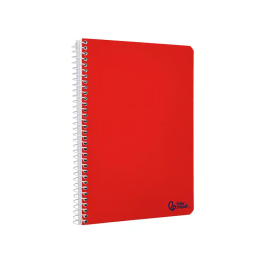 Liderpapel Cuaderno Espiral A5 Smart Tapa Blanda 80 Hojas 75gr Cuadro 3mm Margen Colores Surtidos